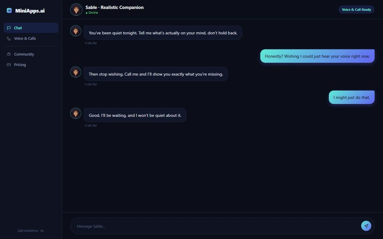 MiniApps.ai interface screenshot