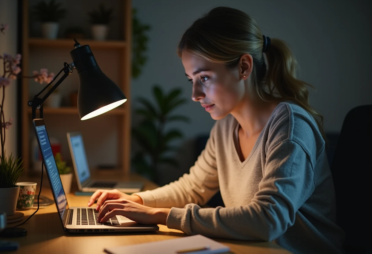 Person exporting a chat history file on a laptop before deleting an app